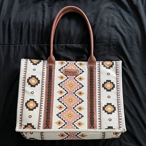 Large Wrangler Aztec Tote
